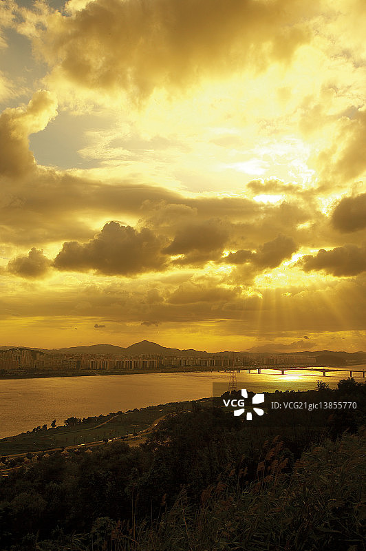 首尔麻浦天空公园图片素材