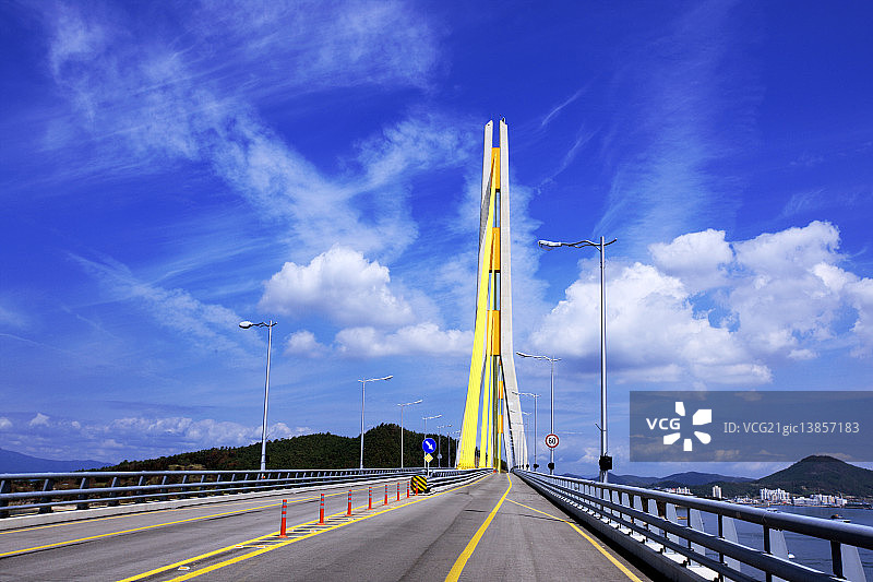 巨金大桥，高兴郡，全罗南道图片素材