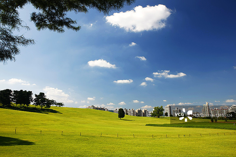 奥林匹克公园，松坡区，首尔图片素材