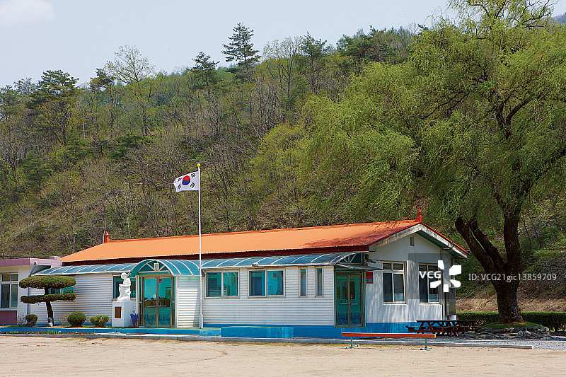 学校，宁越郡，江原道图片素材