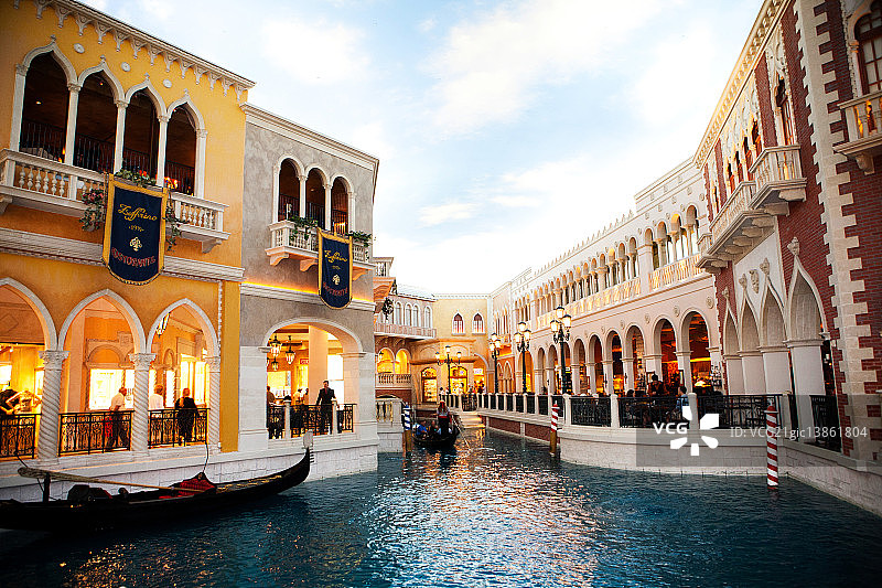 美国拉斯维加斯威尼斯人酒店图片素材