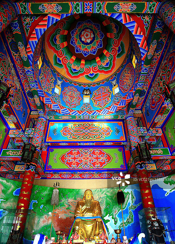 成吉思汗陵图片素材