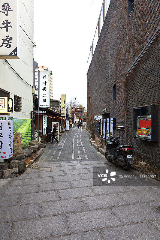 仁寺洞街景图片素材