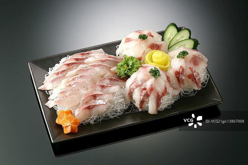 鲻鱼刺身图片素材