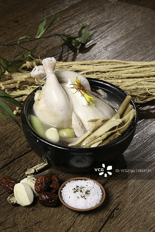 参鸡汤图片素材