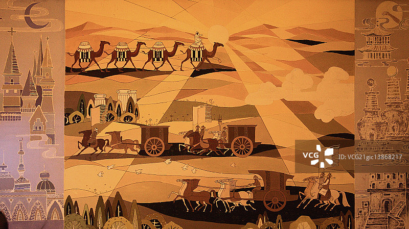 成吉思汗陵图片素材