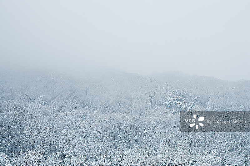 冬季景色，天安市，忠清南道图片素材