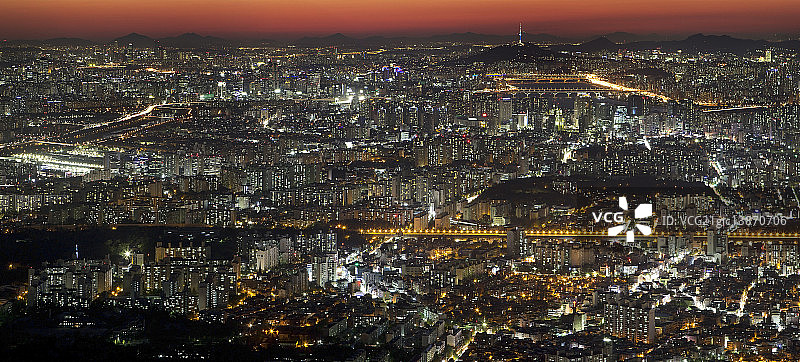 南汉山城风光图片素材