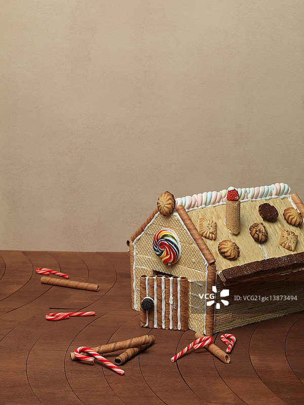 姜饼屋图片素材