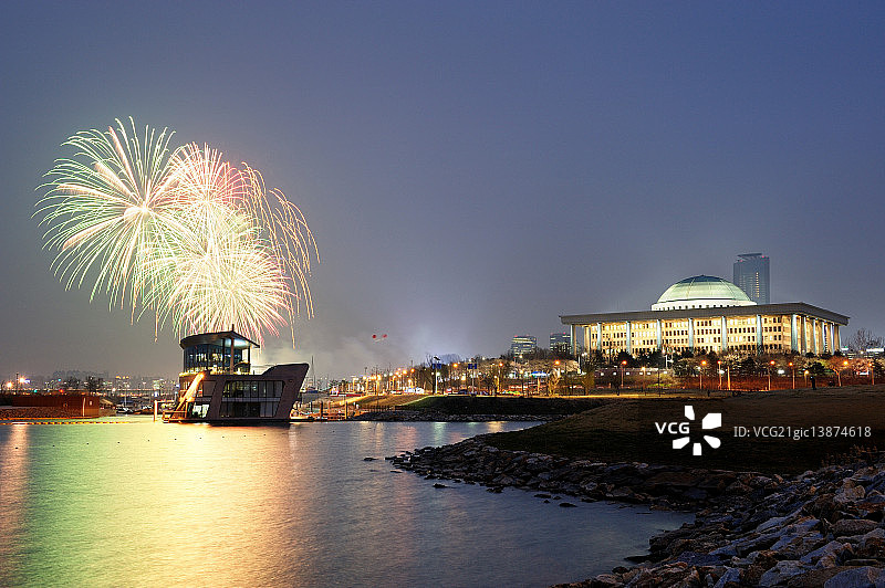 汝矣岛国会议事堂，首尔图片素材