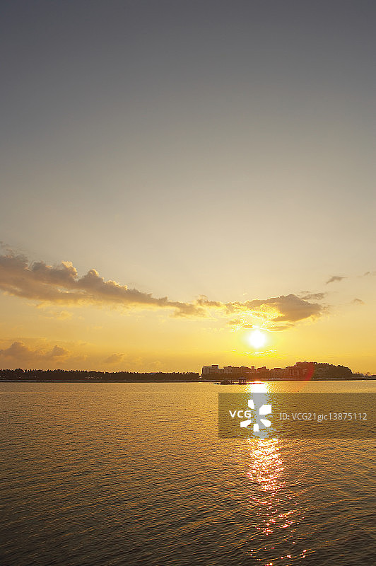 江原道江陵镜浦台图片素材