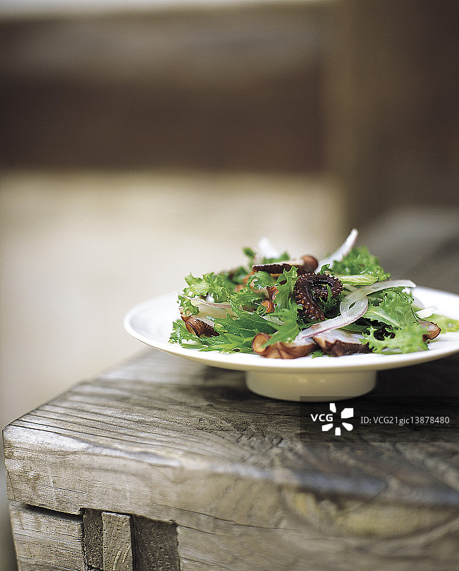 海鲜沙拉图片素材