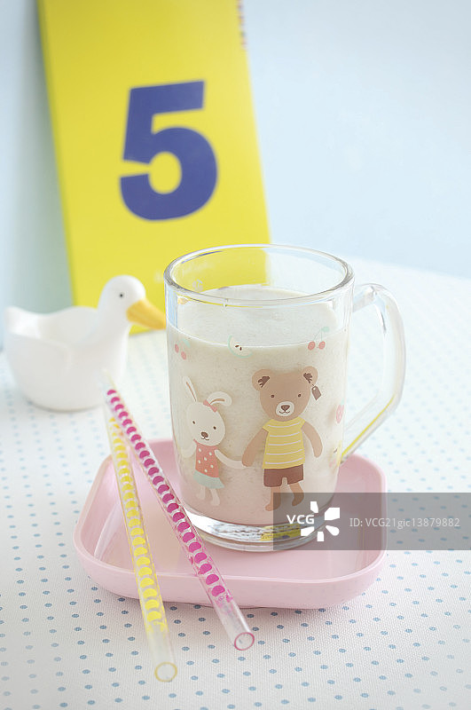 香蕉冰沙图片素材