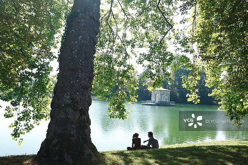 法国枫丹白露城堡图片素材