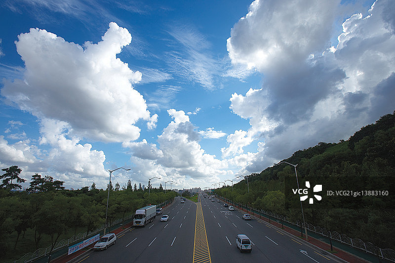 首尔麻浦区道路地图图片素材