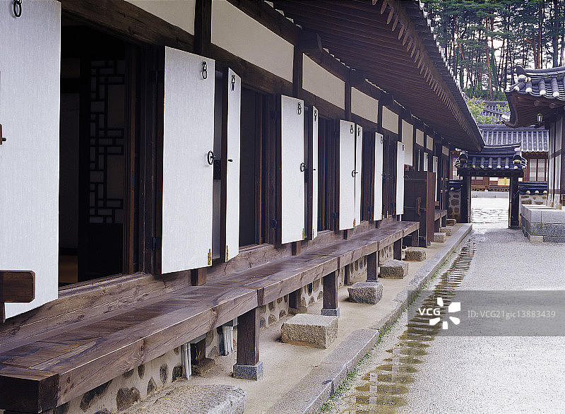 韩国韩屋图片素材