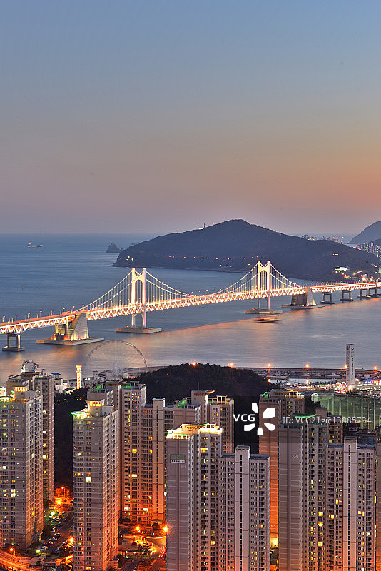 韩国釜山海云台图片素材