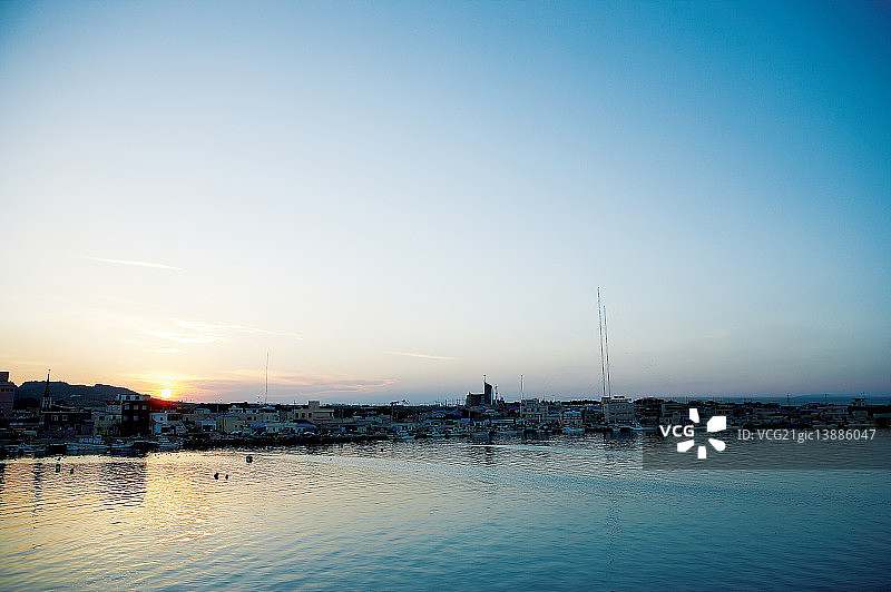 韩国庆尚北道浦项市虎尾岬图片素材