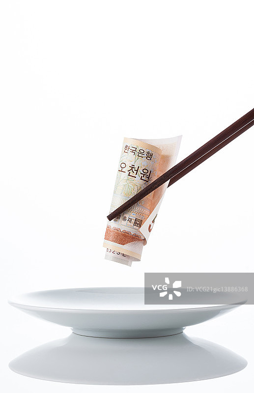 货币，韩元图片素材