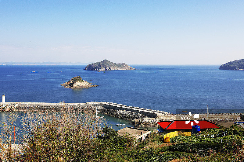 保宁市绿岛港，忠清南道图片素材