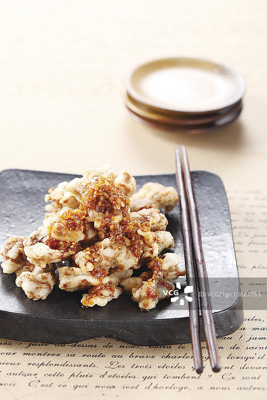 香甜蒜蓉酱图片素材