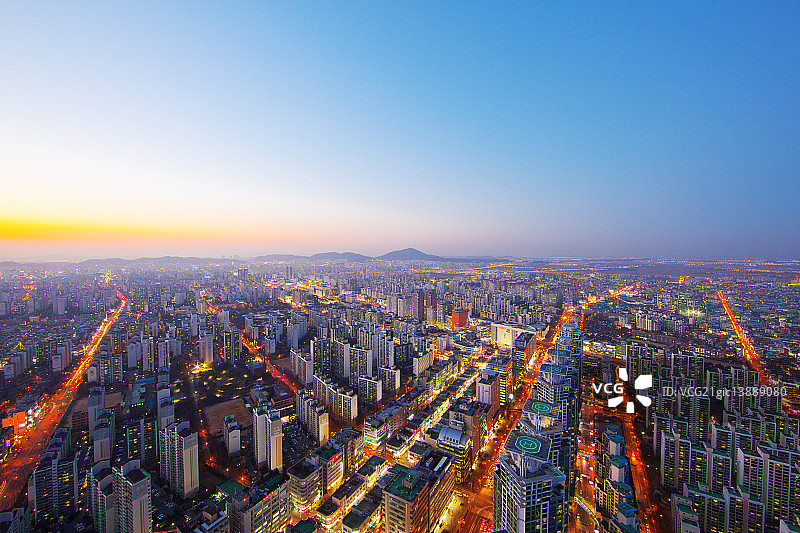 京畿道富川市风光图片素材