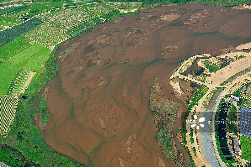 韩国庆尚南道陜川郡黄冈图片素材