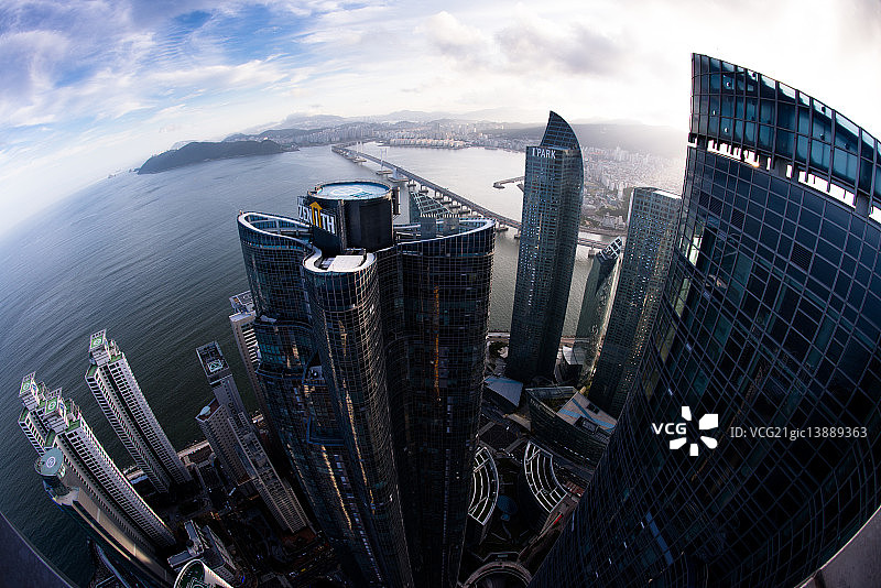 韩国釜山海云台图片素材