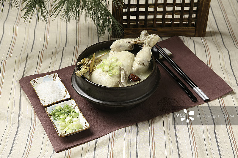 参鸡汤图片素材