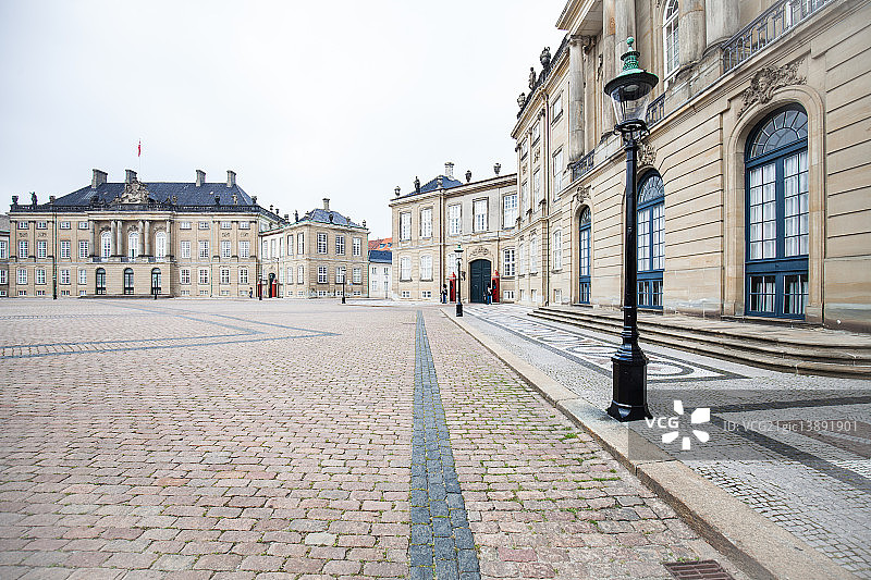 阿美琳堡宫,哥本哈根,丹麦图片素材
