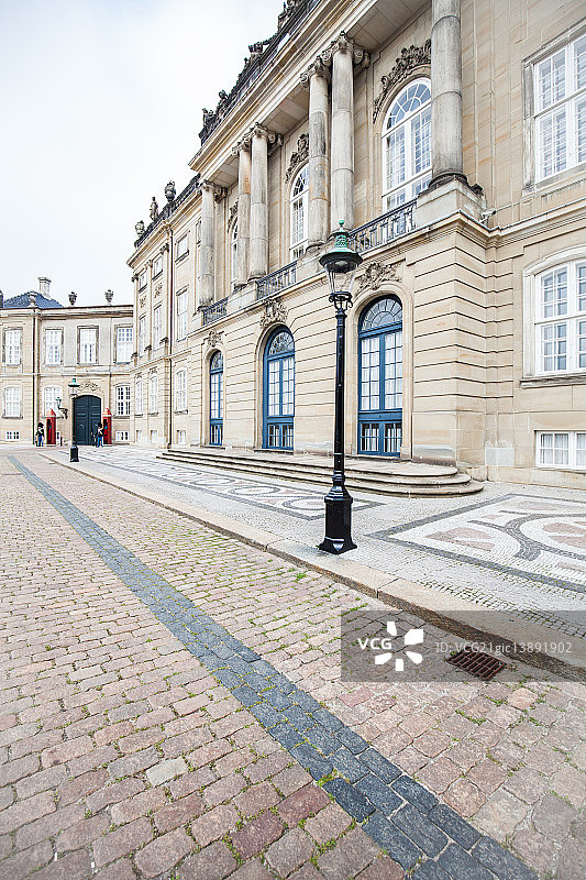 阿美琳堡宫,哥本哈根,丹麦图片素材