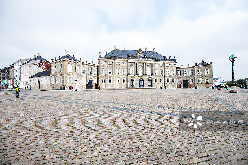 阿美琳堡宫,哥本哈根,丹麦图片素材