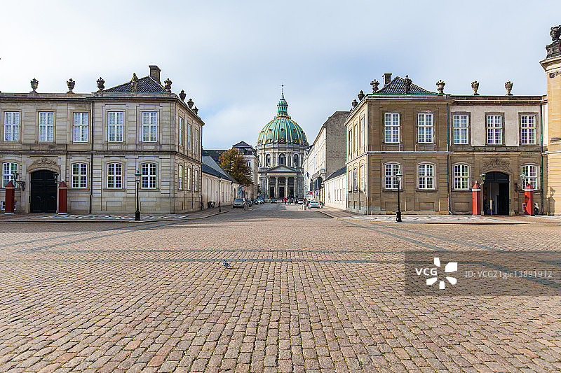 阿美琳堡宫,哥本哈根,丹麦图片素材
