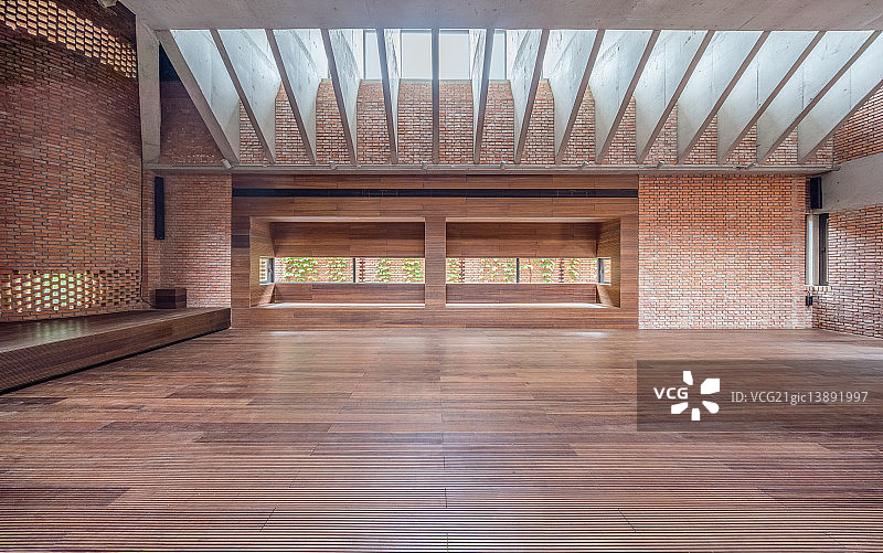 InsideTheRedBrickArtMuseum红砖美术馆 礼堂图片素材