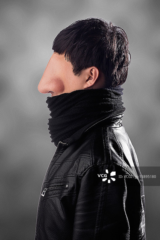 人像侧面图片素材