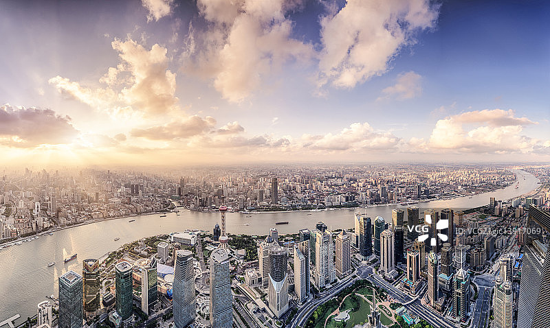 高清上海城市地标风光图片素材