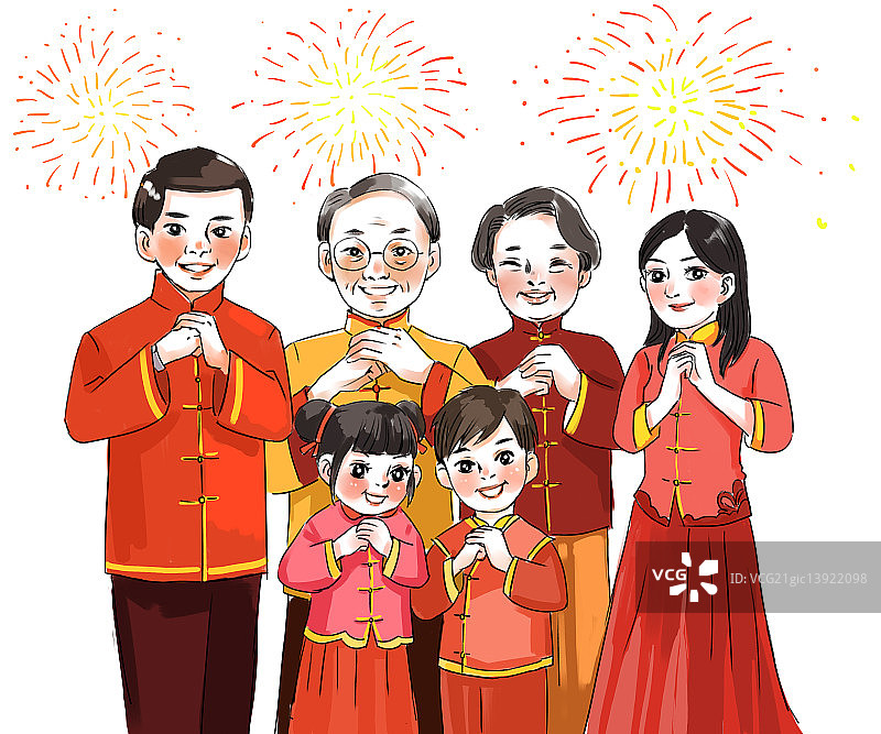 春节拜年图片素材