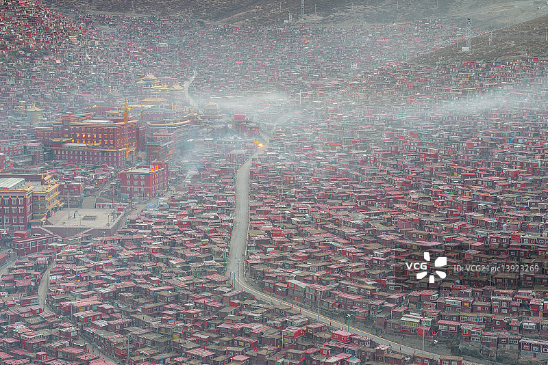 色达风光图片素材