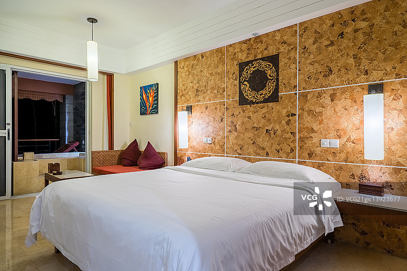 海南七仙岭君澜度假酒店客房内景图片素材