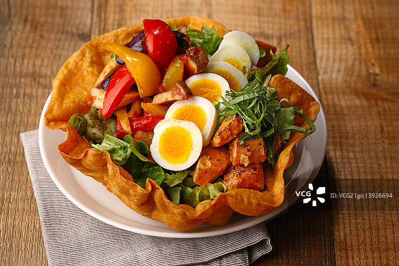 麻疹色拉图片素材