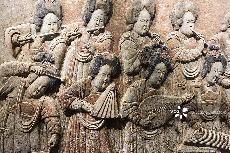 唐朝雕塑图片素材