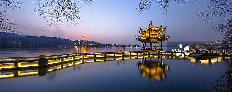 杭州西湖图片素材