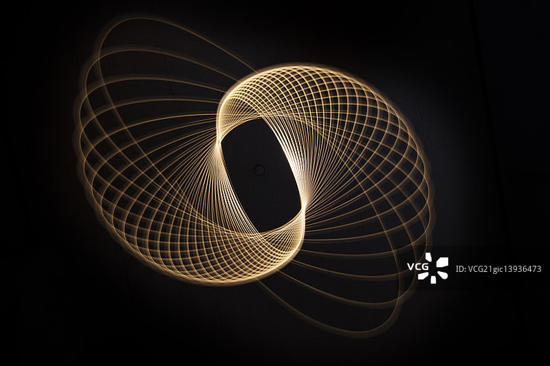 光绘物理光线黑底棚拍创意概念图片素材