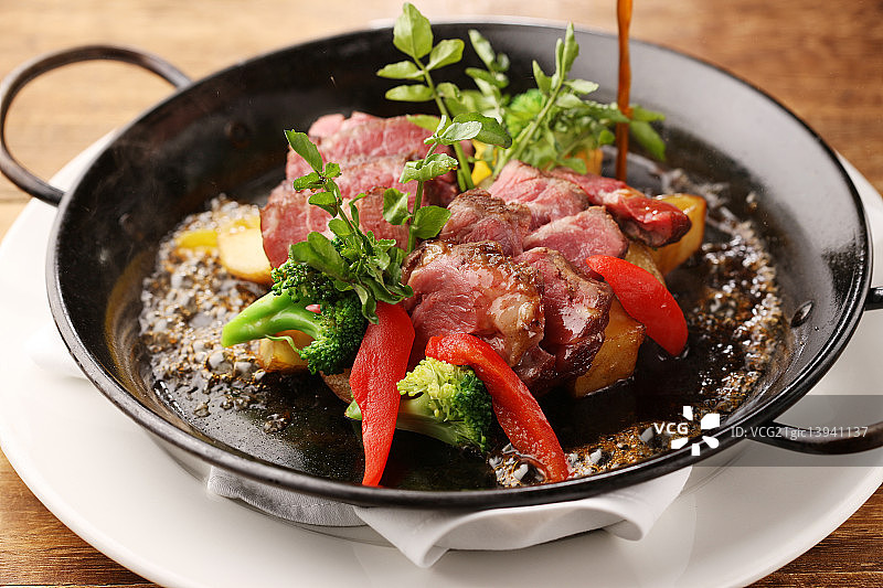 铁板牛肉图片素材