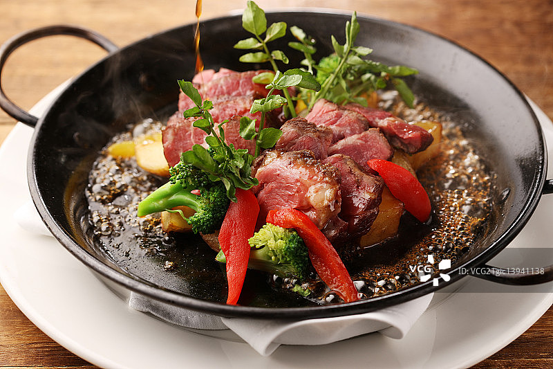铁板牛肉图片素材
