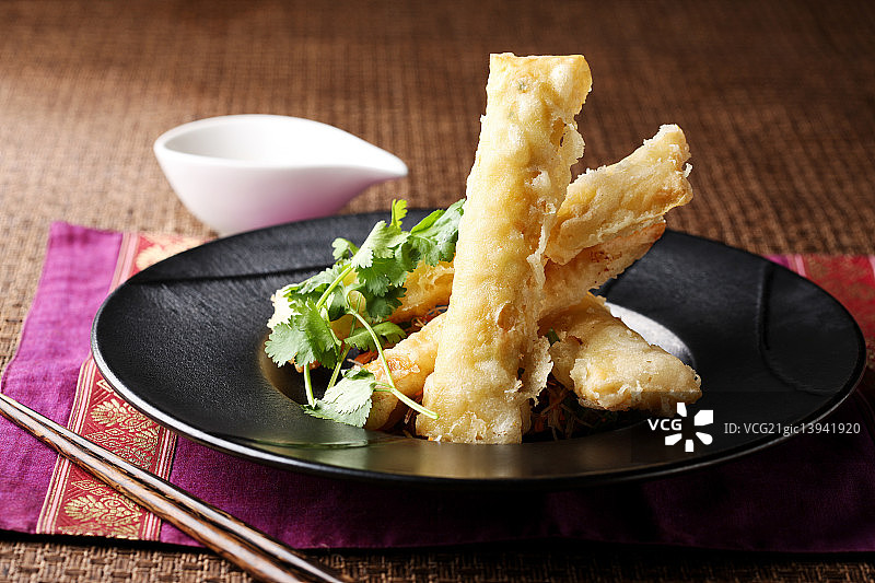 香酥鱼条图片素材