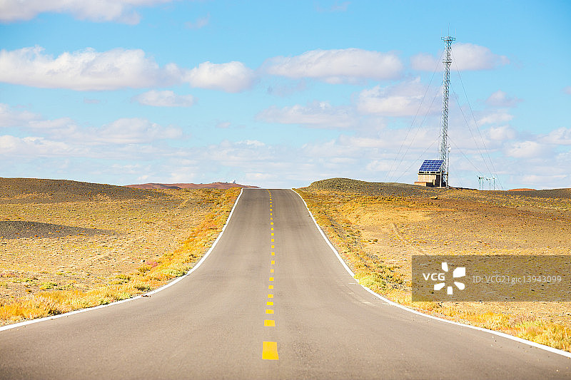 荒原公路图片素材