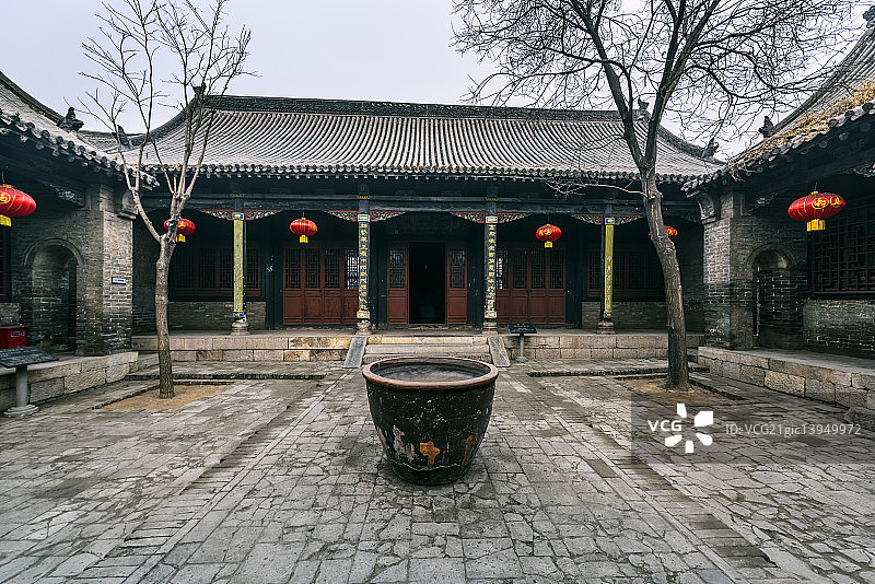 古建筑河南马氏庄园图片素材