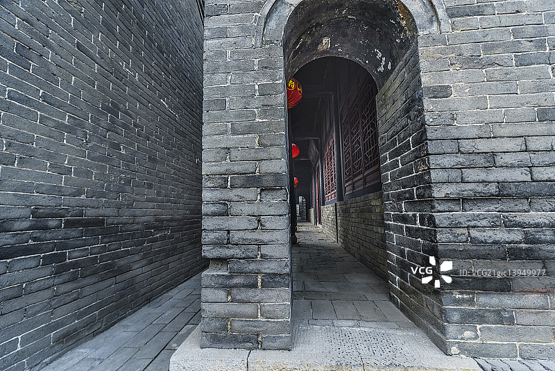 古建筑河南马氏庄园图片素材