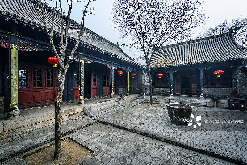 古建筑河南马氏庄园图片素材